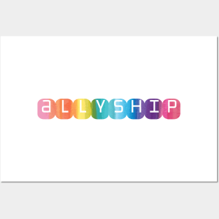 Allyship Right Posters and Art